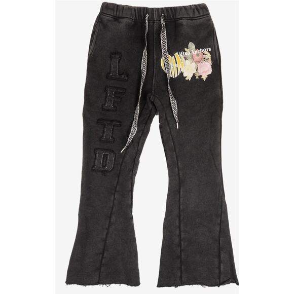 LIFTED ANCHOR FLAIR STACKED SWEATPANTS BLACK - LASP24-49 XLG TALL - Picture 1 of 6